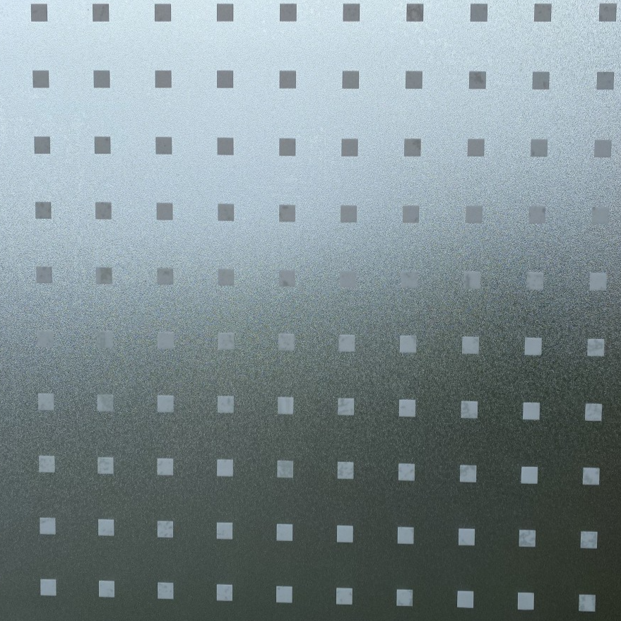 Novotex Film Vitrostatique pour Vitrage Horizon - Motif Gaufré Imprimé – 45cm x 2m